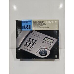 Sony IT-A2500 Integrated Digital Telephone Answering Machine Working